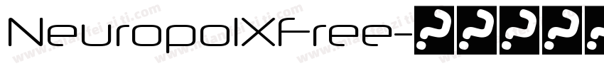 NeuropolXFree字体转换