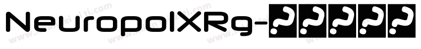 NeuropolXRg字体转换