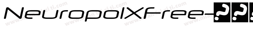 NeuropolXFree字体转换