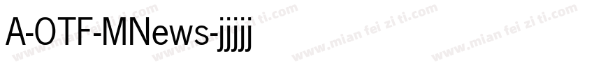 A-OTF-MNews字体转换