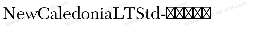 NewCaledoniaLTStd字体转换