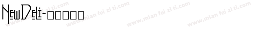 NewDeli字体转换