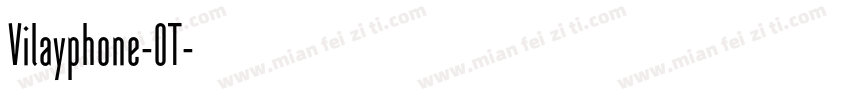 Vilayphone-OT字体转换