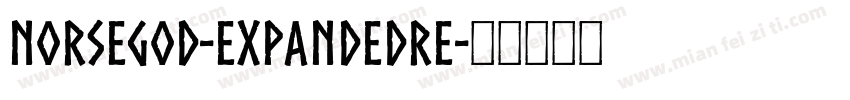 NorseGod-ExpandedRe字体转换