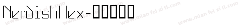 NerdishHex字体转换