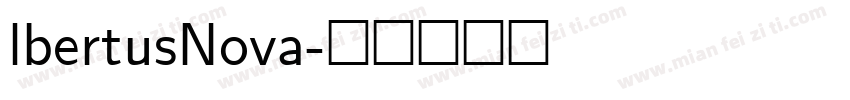 lbertusNova字体转换