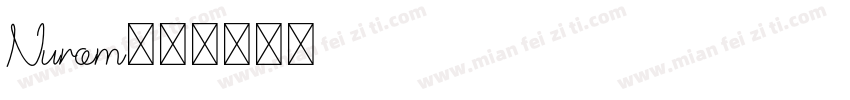 Nurom字体转换