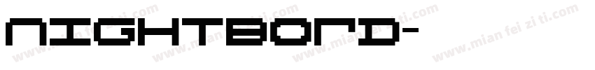 Nightbord字体转换