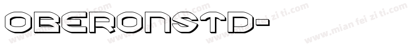 OberonStd字体转换
