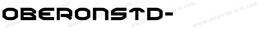 OberonStd字体转换