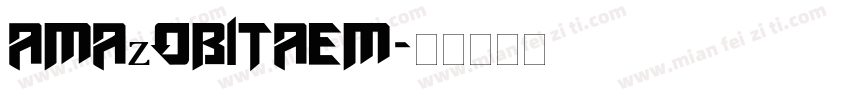 AmazObitaem字体转换