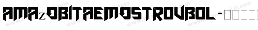 AmazObitaemOstrovBol字体转换