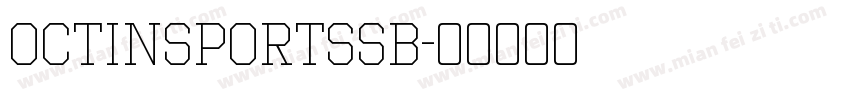OctinSportsSb字体转换