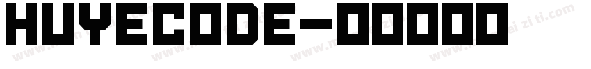 huyecode字体转换