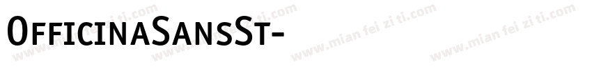 OfficinaSansSt字体转换