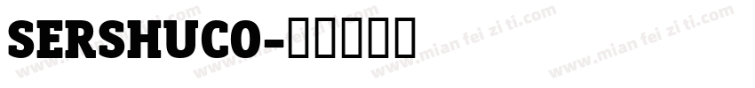 SERSHUCO字体转换