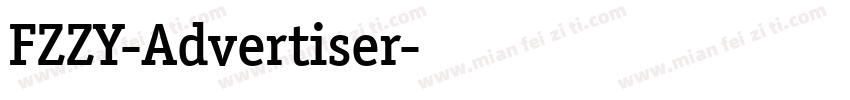 FZZY-Advertiser字体转换