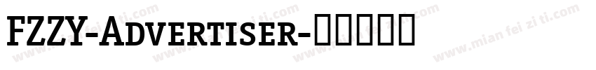 FZZY-Advertiser字体转换