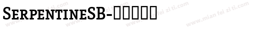 SerpentineSB字体转换