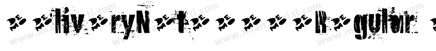 DeliveryNoteDemoRegular-8MMBD字体转换