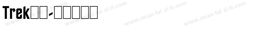 Trek字体字体转换