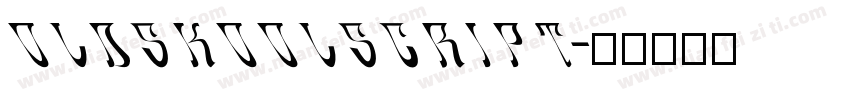 OldskoolScript字体转换