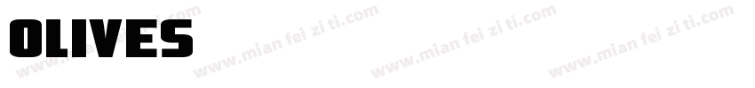 olives字体转换