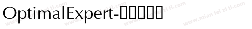 OptimalExpert字体转换
