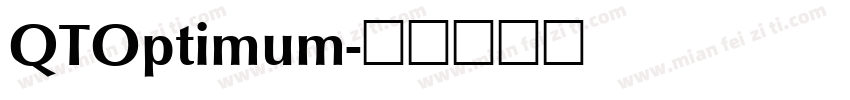 QTOptimum字体转换