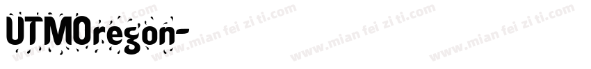 UTMOregon字体转换
