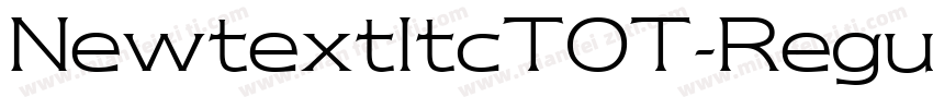 NewtextItcTOT-Regu字体转换