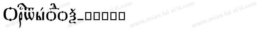 Orthodox字体转换