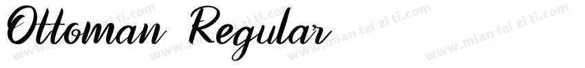 Ottoman-Regular字体转换