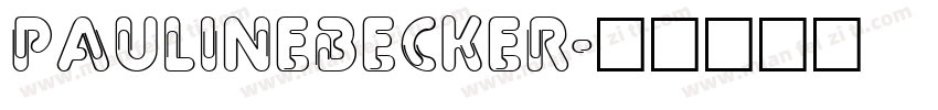 PaulineBecker字体转换