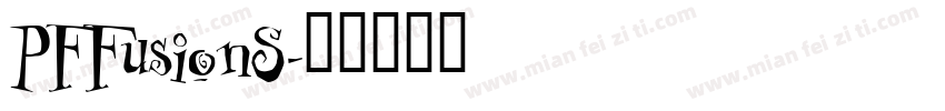 PFFusionS字体转换
