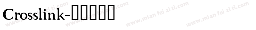 Crosslink字体转换