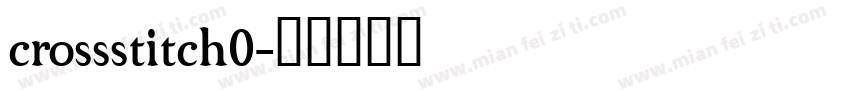 crossstitch0字体转换