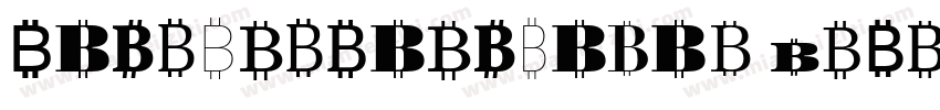 FontBitcoinColor-1pVe字体转换