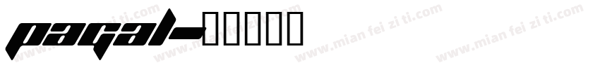 Pagal字体转换