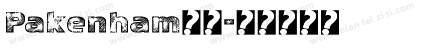 Pakenham字体字体转换
