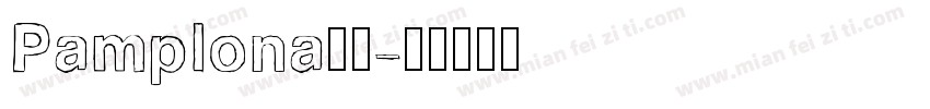 Pamplona字体字体转换