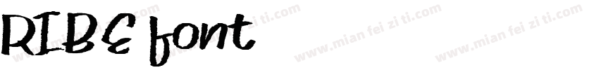 RIBEfont字体转换