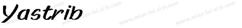 Yastrib字体转换