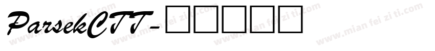 ParsekCTT字体转换