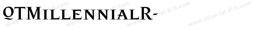 OTMillennialR字体转换