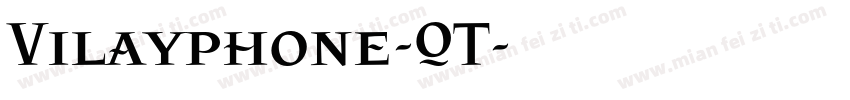 Vilayphone-OT字体转换