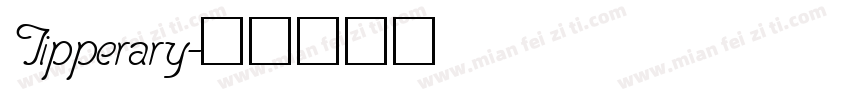 Tipperary字体转换