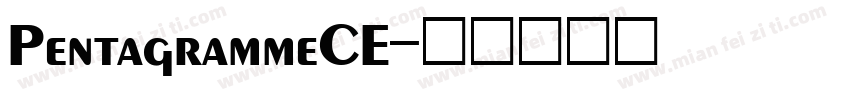 PentagrammeCE字体转换