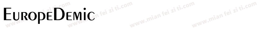 EuropeDemic字体转换