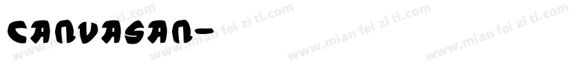 CanvaSan字体转换